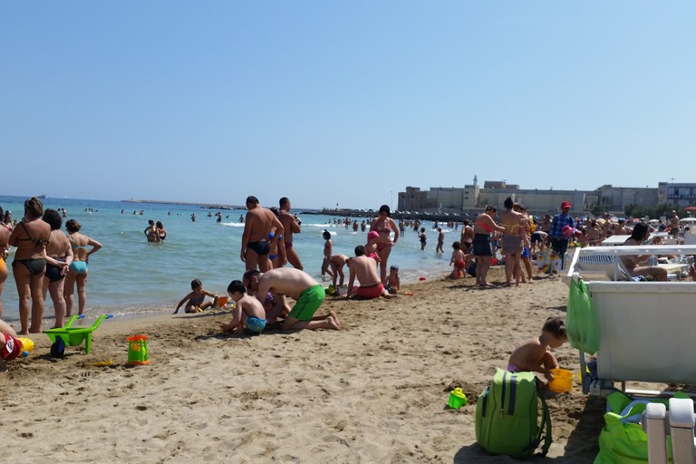 I baresi in spiaggia