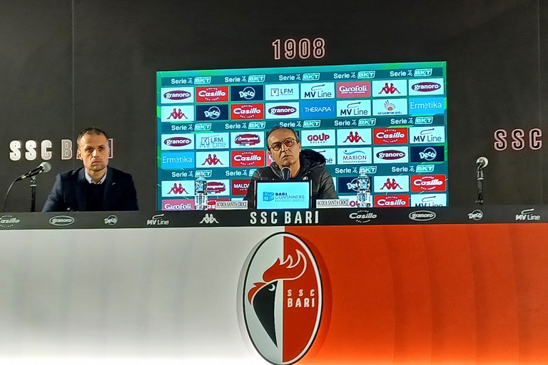 Pasquale Marino in conferenza stampa