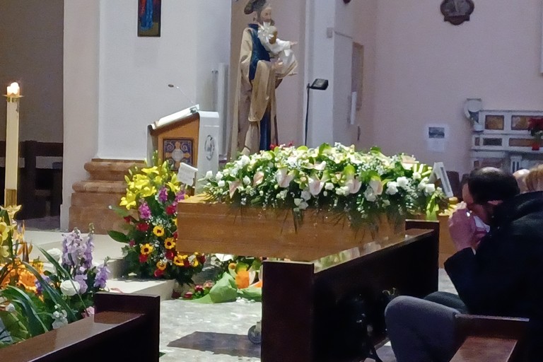 Funerale Franco Dogna. <span>Foto Gianluca Battista</span>