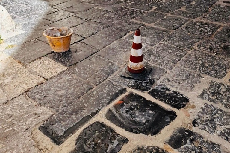 Basolato centro storico di Bari