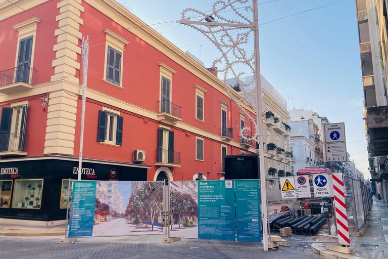 Lavori in via Argiro