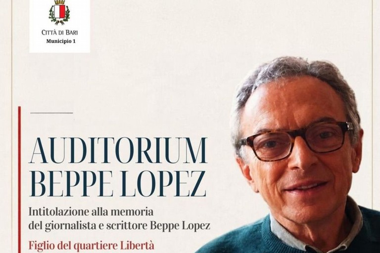 Beppe Lopez. <span>Foto Comune di Bari</span>