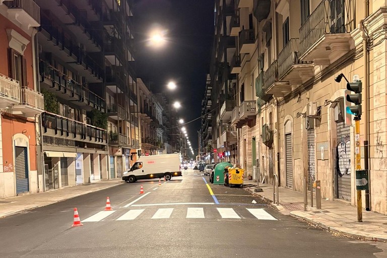 Lavori Bus Rapid Transit a Bari. <span>Foto Comune di Bari </span>