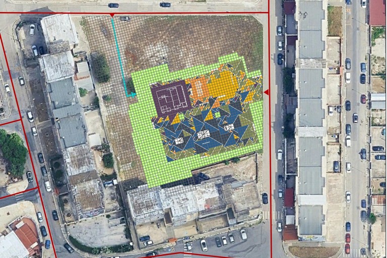 Playground San Paolo - planimetria