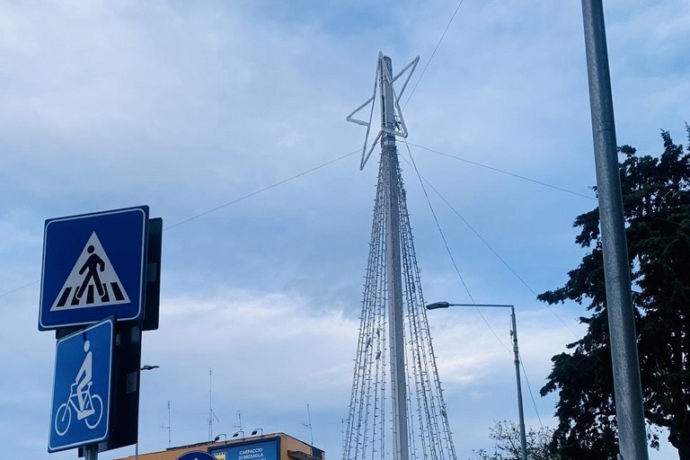 Allestimento natalizio Stanic. <span>Foto Comune di Bari </span>