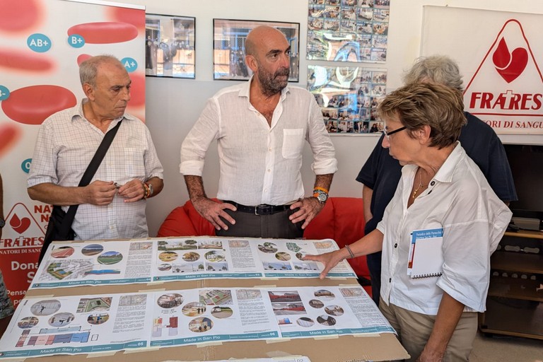 questa mattina sindaco e giunta a San Pio