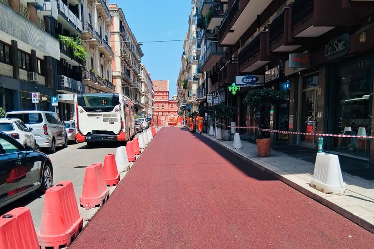 BRT Bus rapid transit al via intervento in via De Giosa