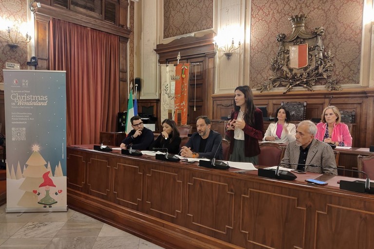 Bari la citt del Natale la conf stampa