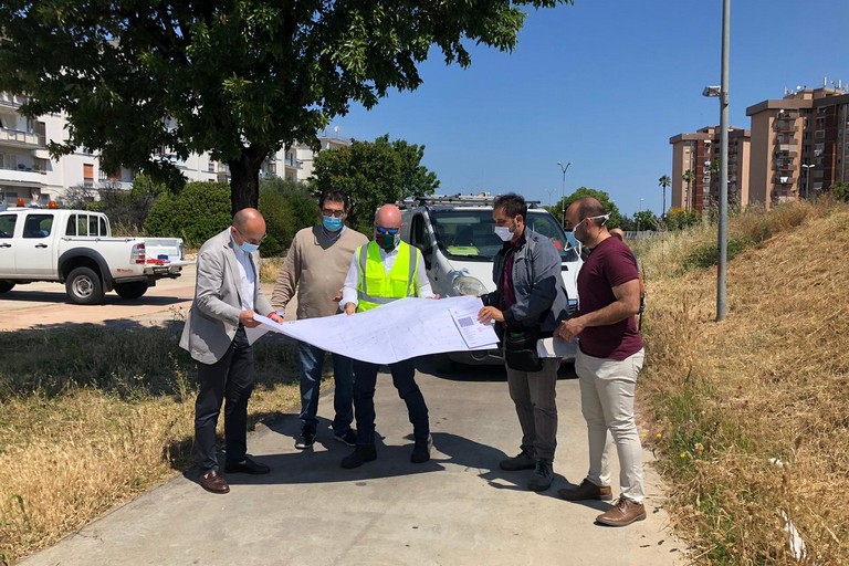 al via gli interventi per il nuovo impianto di illuminazione al parco Giovanni Paolo II