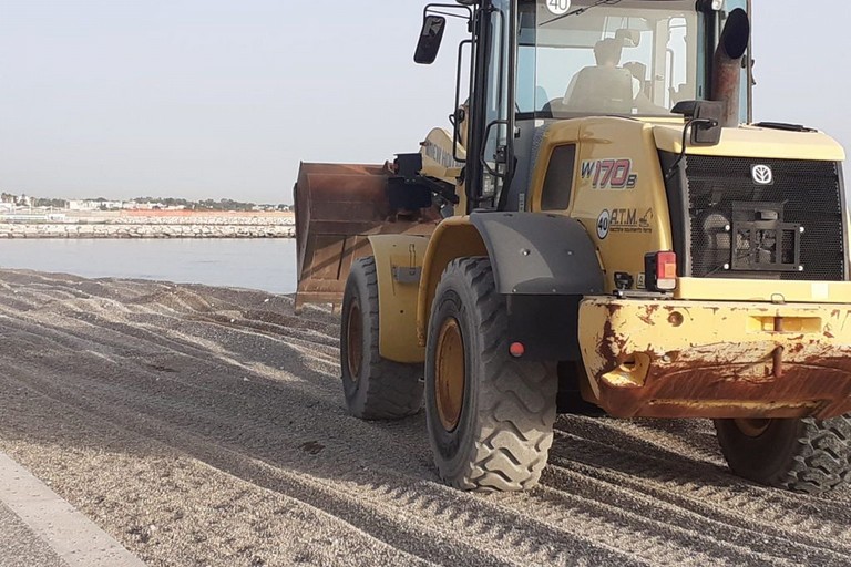 proseguono gli interventi di manutenzione straordinaria sul waterfront di Fesca San Girolamo
