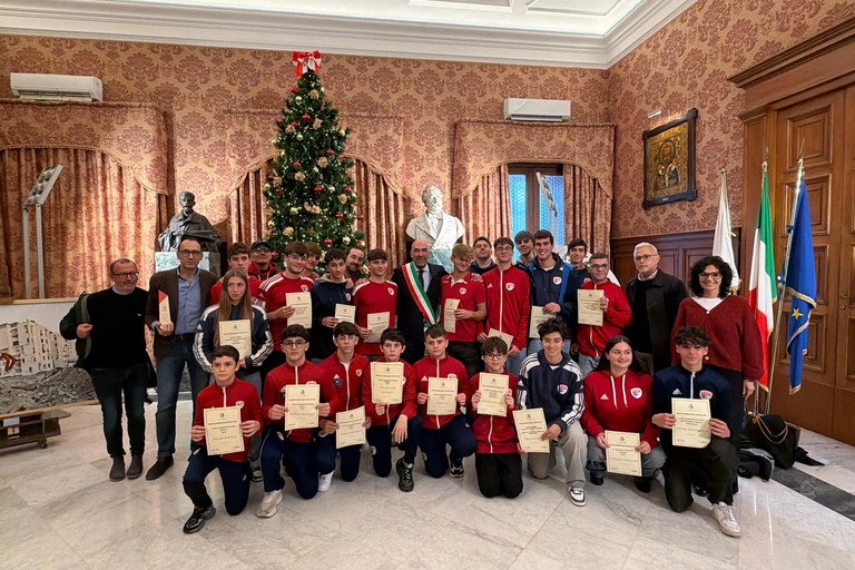 Premiazione eccellenza sport barese