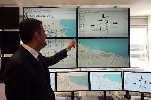 test sistema di controllo centralizzato del traffico