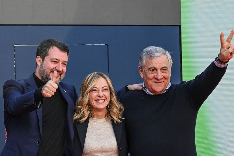 Salvini, Meloni, Tajani