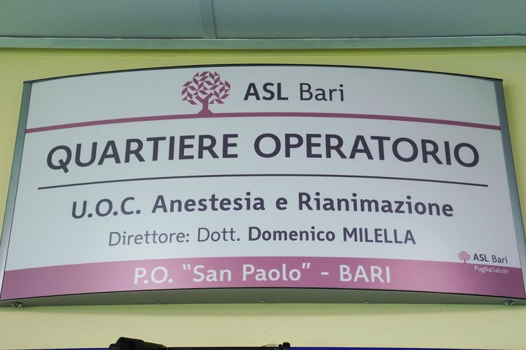 Quartiere operatorio Ospedale San Paolo di Bari