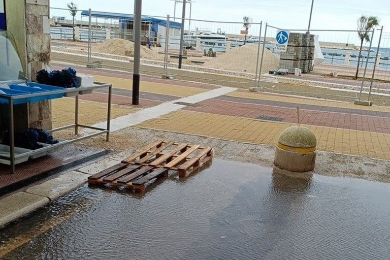 Allagamenti su via Giannone