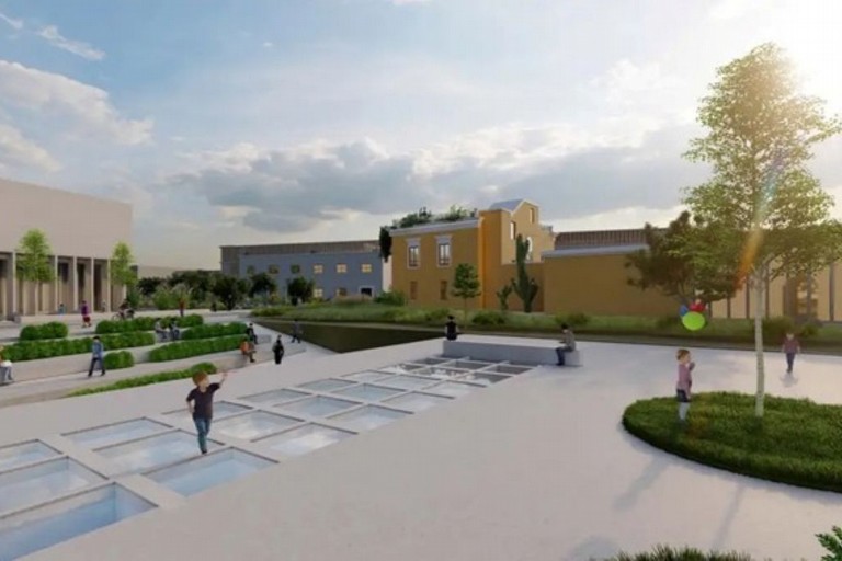 Ex Caserma Magrone - rendering residenza universitaria