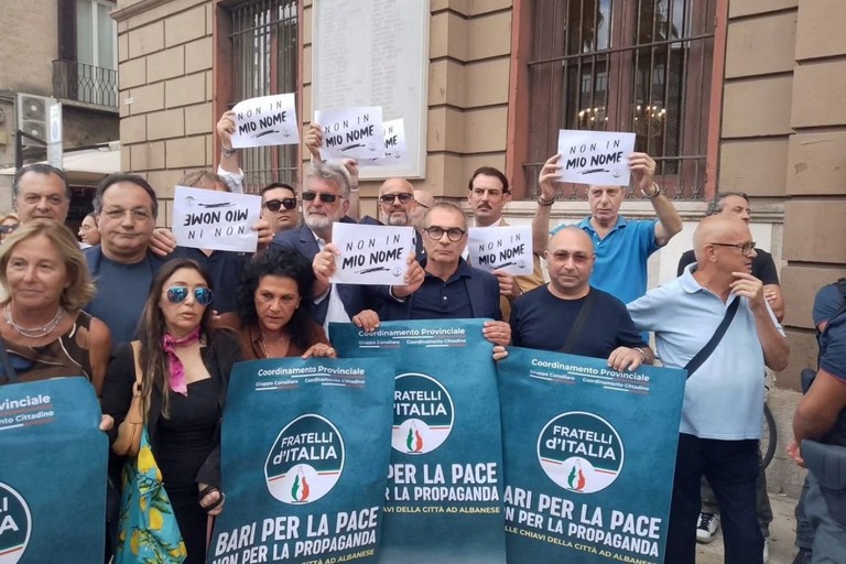 Fratelli d'Italia manifesta