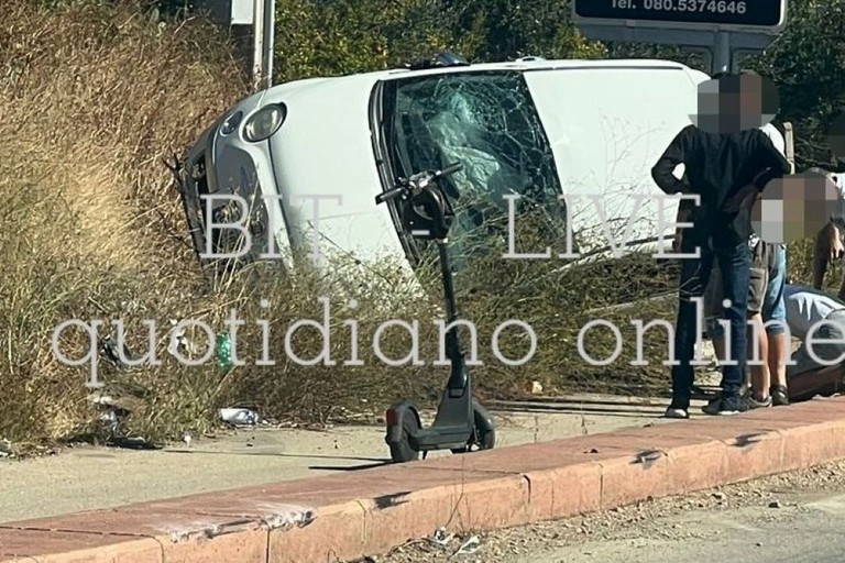 Incidente Palese. <span>Foto Bit Live</span>