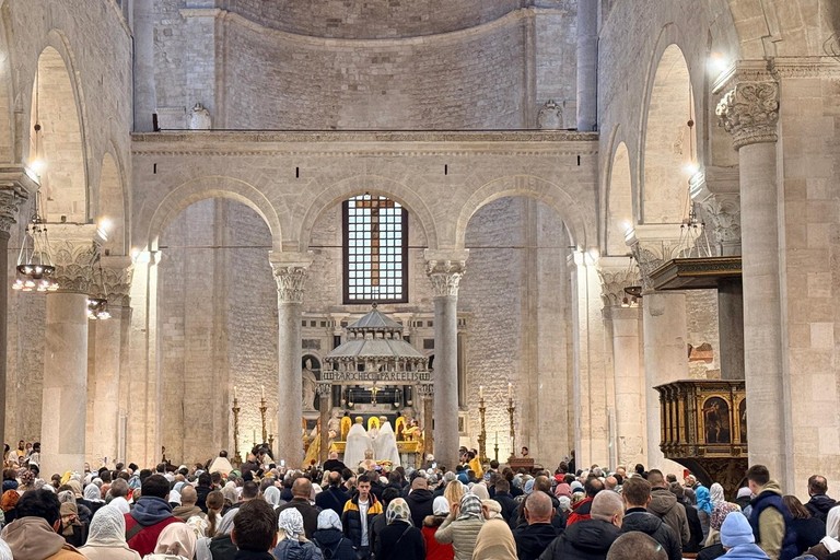 Rito ortodosso per San Nicola in Basilica. <span>Foto Padre Giovanni Distante </span>