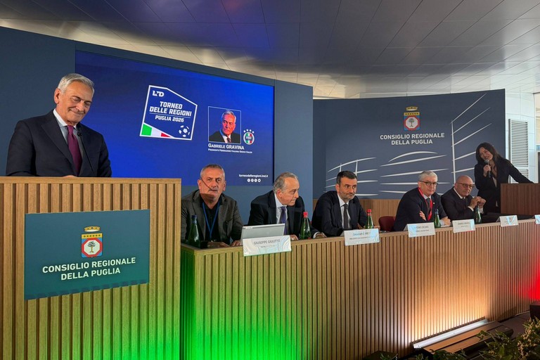 Gravina alla presentazione del Torneo delle Regioni