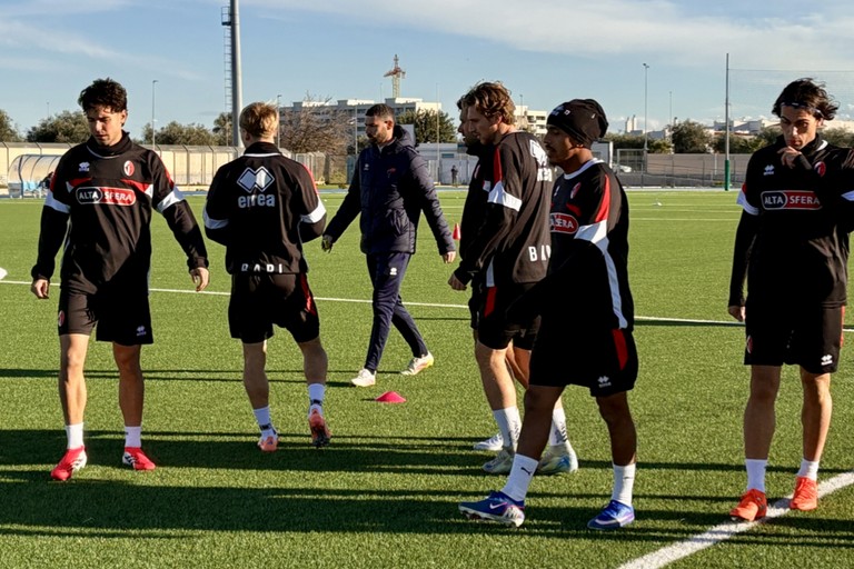SSC Bari - allenamento. <span>Foto SSC Bari </span>