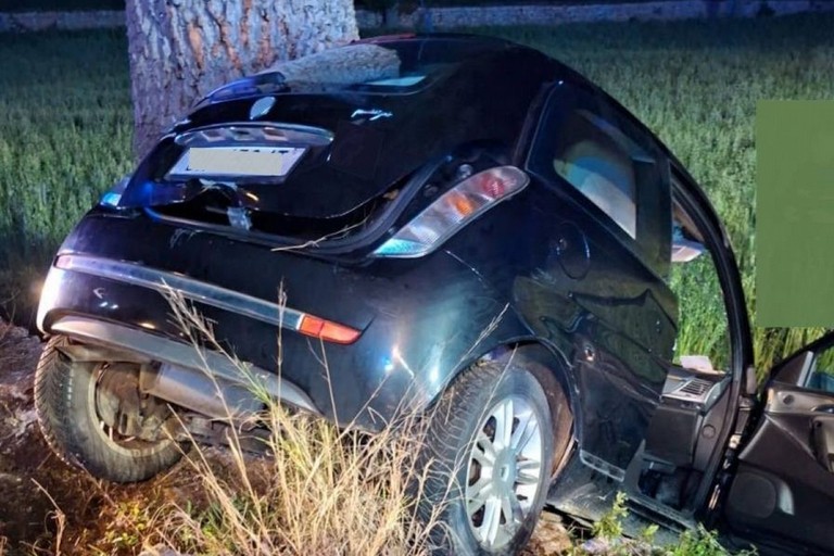 Incidente sp 113. <span>Foto VVFF</span>