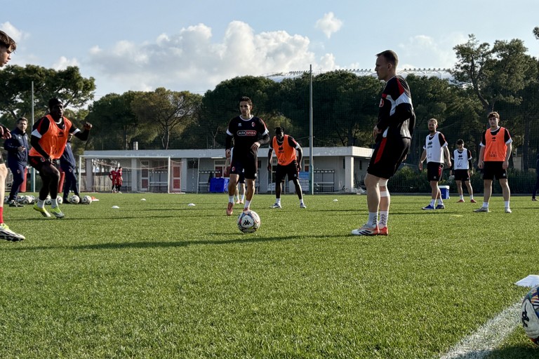 SSC Bari - allenamento. <span>Foto SSC Bari </span>