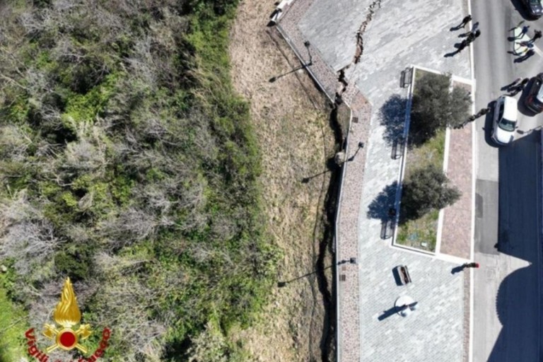 Frana Molise. <span>Foto VVFF</span>