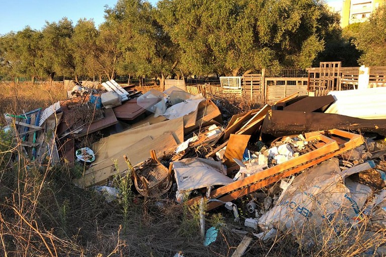 discariche abusive nel municipio iv