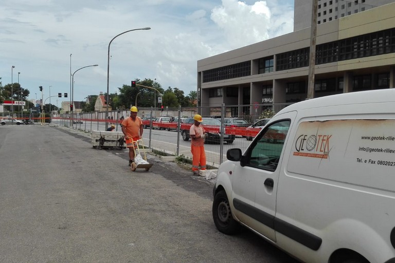 Partito il cantiere di via Amendola