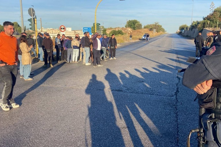 Protesta olivicoltori Bitonto