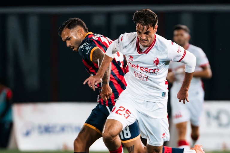 Giulio Maggiore in azione. <span>Foto SSC Bari </span>
