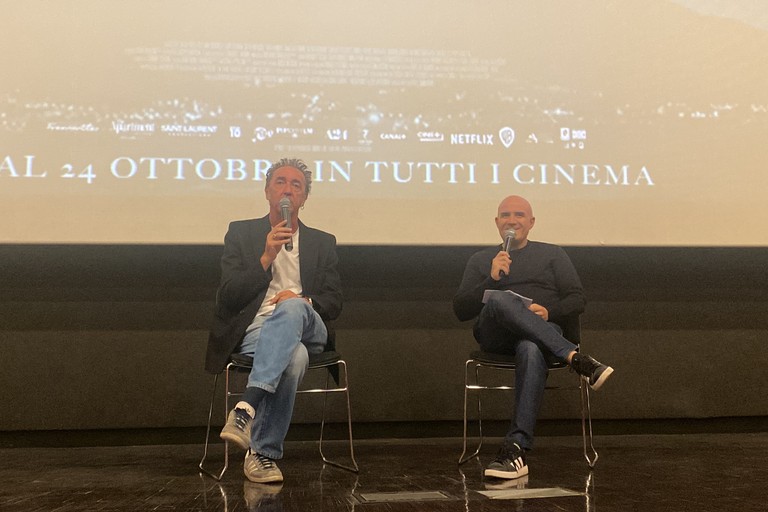 Paolo Sorrentino al Galleria di Bari. <span>Foto Rosanna Luise</span>