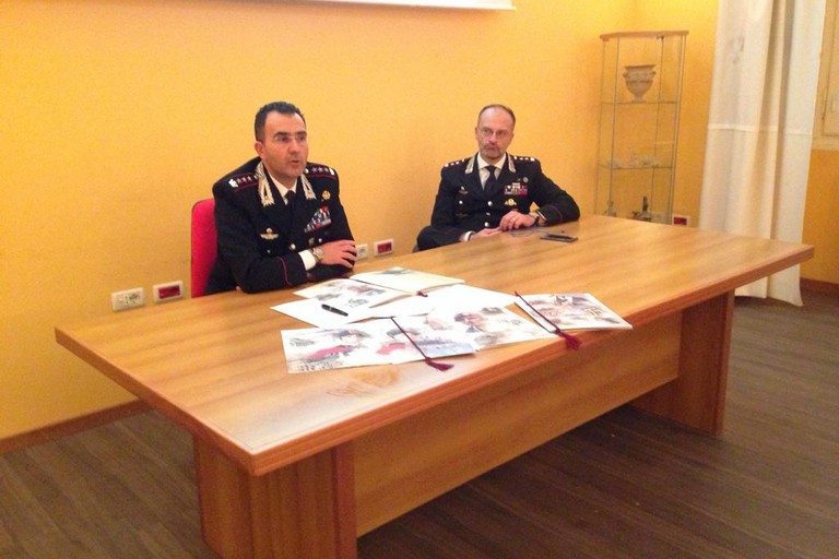 presentazione calendario carabinieri 2019