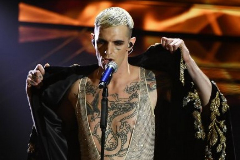 Achille Lauro a Sanremo