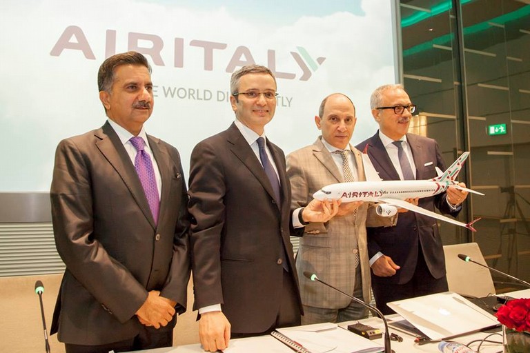 Conf. St. Presentazione Air Italy. <span>Foto Dal sito di Meridiana</span>