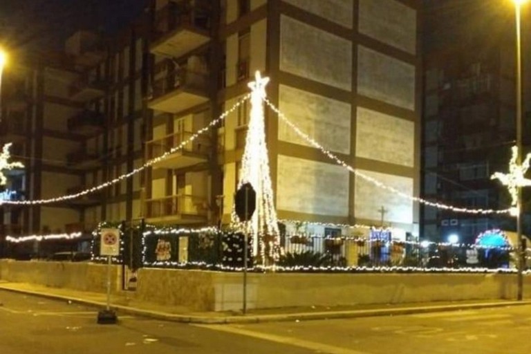 albero di Natale Santa Rita Bari