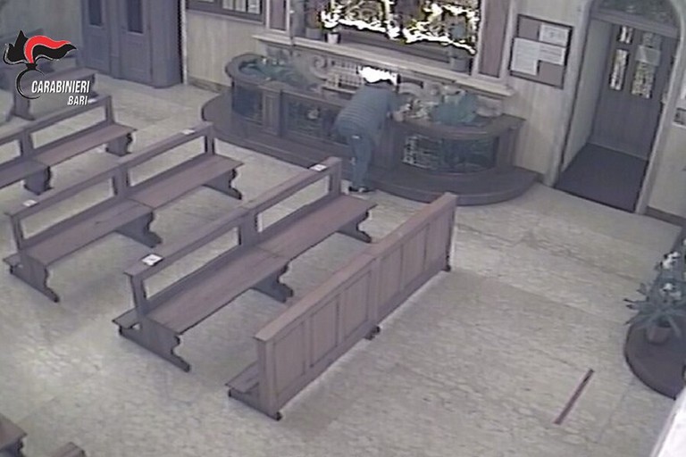 Alberobello furto in chiesa