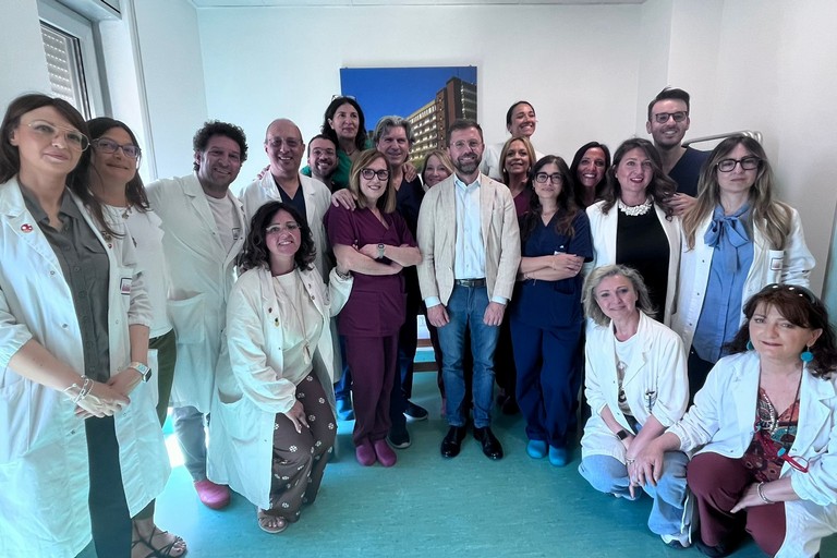 Equipe ambulatorio MICI Ospedale San Paolo. <span>Foto ASL Bari</span>