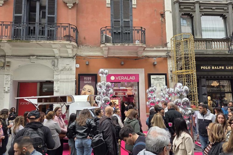 Veralab, aperto lo store in Via Sparano: il noto brand di Cristina Fogazzi. <span>Foto Anna Verzicco</span>