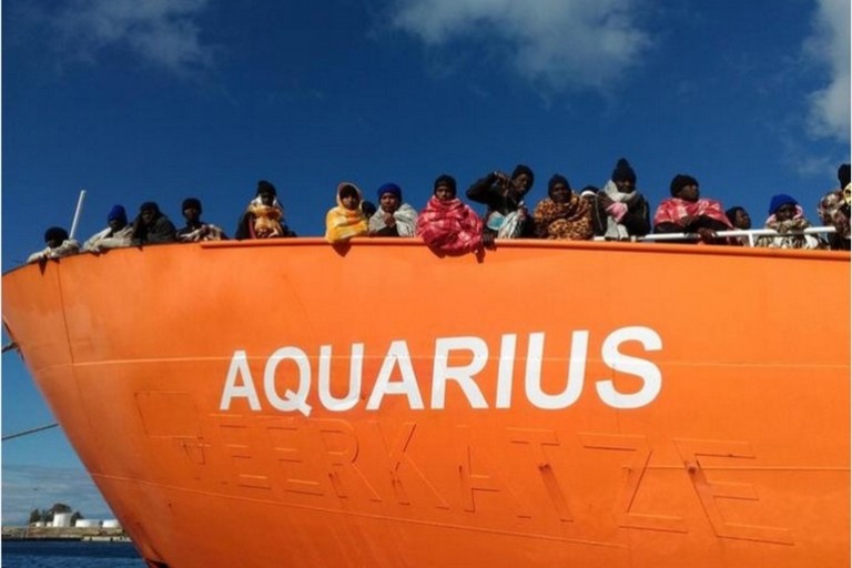 La nave Acquarius