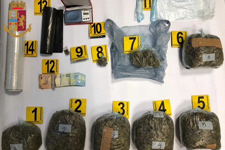 arresto droga liberta