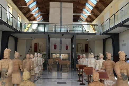 Dalla Cina a Bari Sedici guerrieri di terracotta