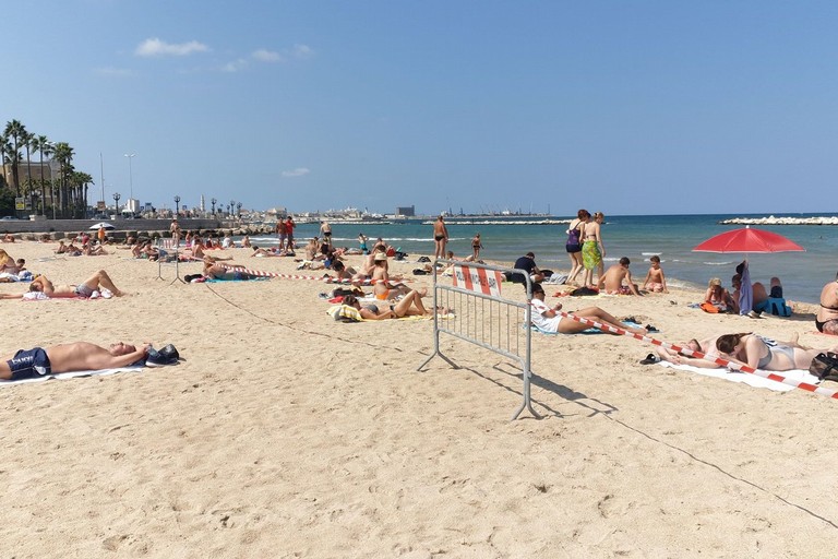 La spiaggia di Pane e Pomodoro