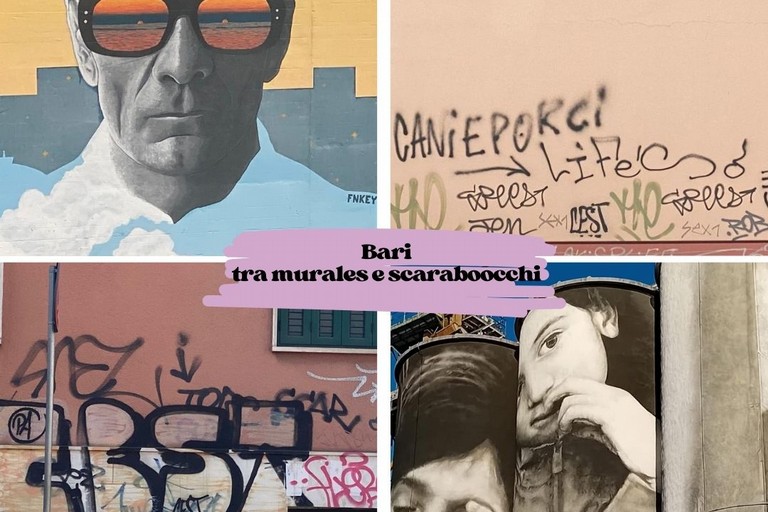 Bari tra opere darte e vandalismo