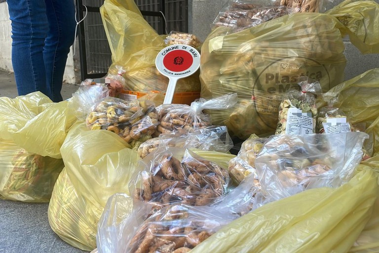 Il sequestro della Polizia Locale