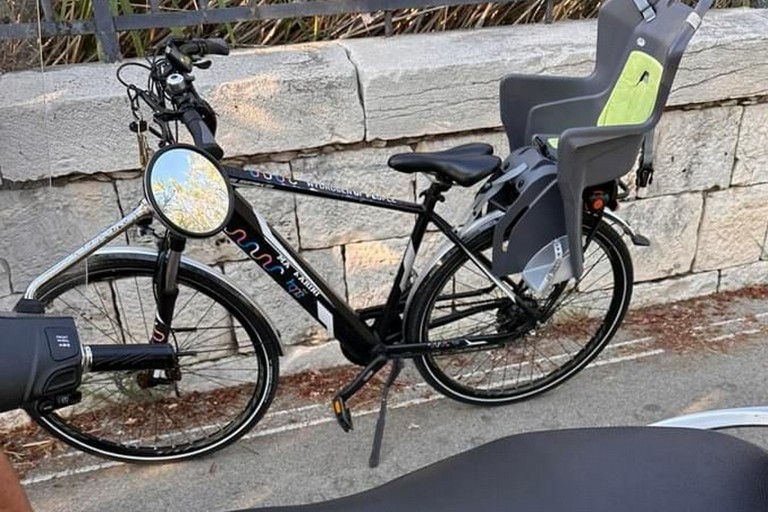 L'e-bike rubata