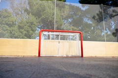 Pineta San Francesco, terminati i lavori per la pista da hockey in-line