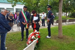 La cerimonia di commemorazione per Gaetano Marchitelli