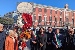 Bari depone una corona nel centenario dell'assassinio dello scrittore e patriota albanese Luigi Gurakuqi